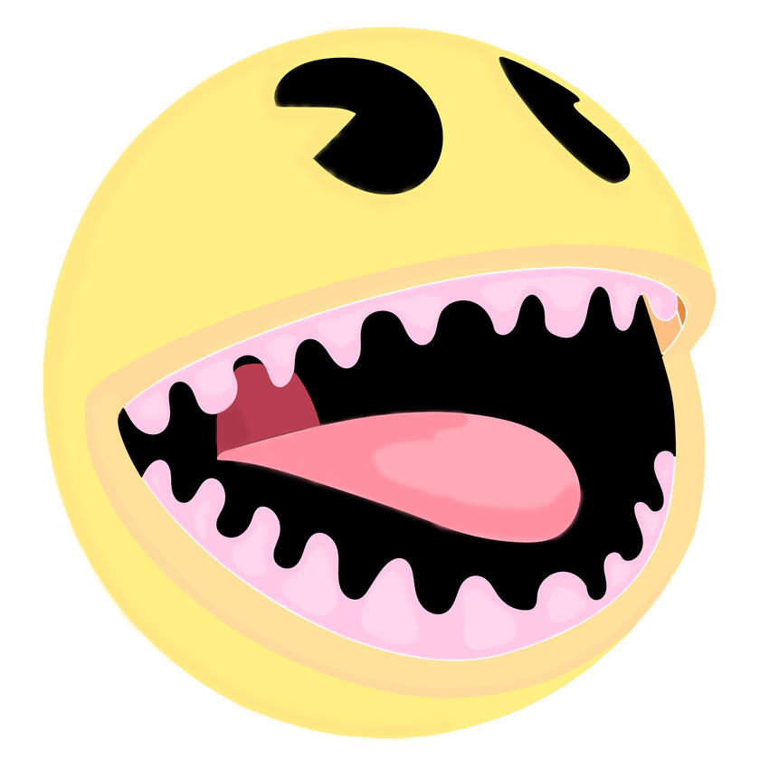 Pac-man never had teeth